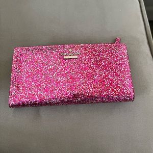 Kate Spade sparkly wallet.